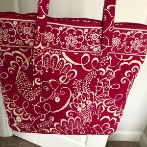 Vera Bradley Tote “Twirly Birds Pink”